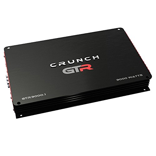 crunch GTR3000.1 CRUNCH 3000 watt car audio amplifier