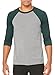 Bella Canvas 3/4-Sleeve Baseball Tee