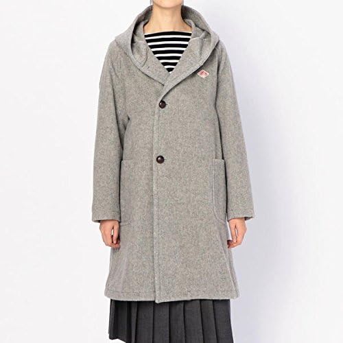 Amazon ビショップ レディース Bshop Danton ダントン ウール ライトモッサ フードコート Women Grey 36 One Size コート ジャケット 通販