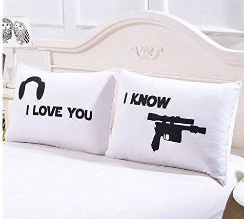 20 X30 Inch Pillow Case I LOVE YOU I KNOW Soft Skin Friendly Gift Hot Custom Pillow Cover