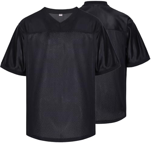 Amazon.com: MESOSPERO Blank Football Jersey,Men's 90s Hip Hop for