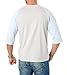 Aiyino Mens Henley Short Sleeve with 3 Buttons - Assorted Colors Large Sky Blue Shirts