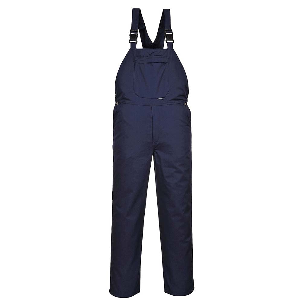 Portwest Burnley Bib and Brace, Size: XXXL, Colour: Navy, C875NARXXXL