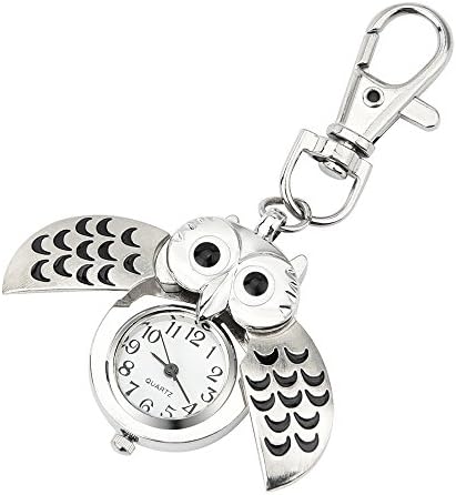 Fashion Women Gorgeous Owl Watch Clip Pocket Keychain,Outsta Fashion Watches 2019 Spring Deals!