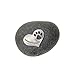 Quotable Cuffs Comforting Dog Memorial Gift - Sympathy or Condolence Gift for Loss of Pet - Forever in My Heart Stone by Whitney Howard Designs