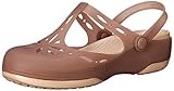 crocs Women's Carlie Cutout Clog, Bronze/Gold, 8 M US