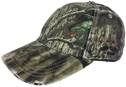 Red WingBoots Distressed Real Leaf Camouflage Cap