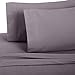 Amazon Brand – Pinzon Cotton Flannel Bed Sheet Set - Queen, Graphite