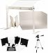 MyStudio MS20J Jewelry Photography Photo Lightbox with 12-Piece Jewelry Photography Toolkit and 5000K Lighting