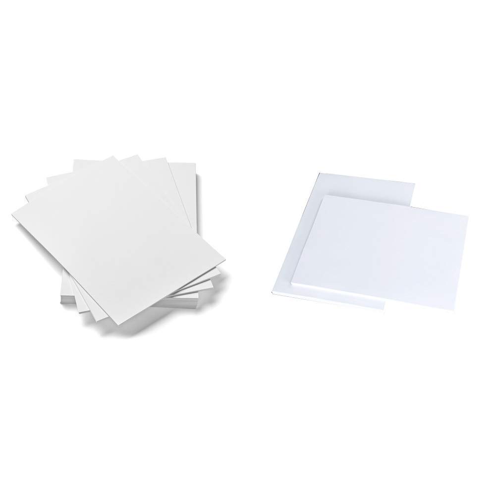 House of Card & Paper A4 250 gsm Card - White (Pack of 100 Sheets) &of Card & Paper A4 160 gsm Card - White (Pack of 50 Sheets)