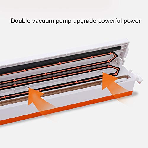 Vakuumiermaschine Vakuumierer Vakuumierer Automatisches Zuhause für die tägliche Vorratsküche(pink) Vacuumsealermachine – Bild 3