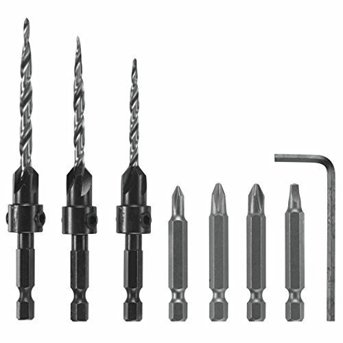 Bosch cc2460 7-piece drive and drill bit set