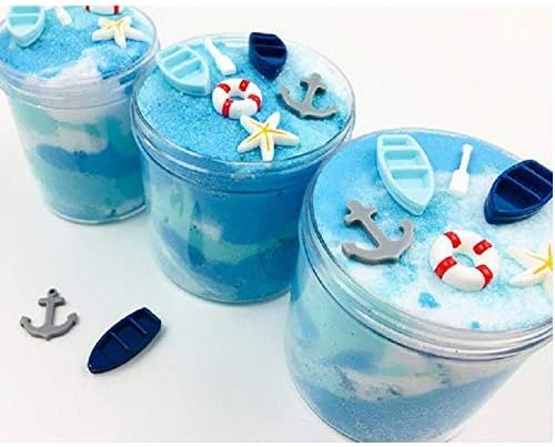 Cloud Slime Fluffy Foam Slime Scented Slime Clay Sludge Beading Supplies Toys for Adults and Kids(120ML) (D)