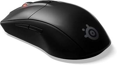 SteelSeries Rival 3 Wireless Gaming Mouse 400+ Hour Battery Life Bluetooth 5.0