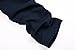 sanatty Women's 3/4 Ruched Sleeve Open Front Lightweight Work Office Blazer Jacket,Navyblue,XX-Large