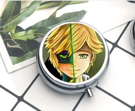 Asd Magical Ladybird Adrien Marinette Ladybird Cat Noir Cartoon Figure Super Cute Ears Anime Pendant 1 Pill Box Literary Jewelry Amazon De Schmuck