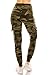 ALWAYS Camo Cargo Jogger Sweatpants - Women's Buttery Soft Cozy Comfy Casual Pocket Pants 143 XL