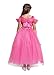 Dressy Daisy Girls' Princess Aurora Costume Princess Dress Halloween Fancy Dress Up Size 6X / 8