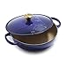 Le Creuset Eiffel Tower Collection Enameled Cast Iron Signature Cocotte with Lid, 2.5 qt., Indigo