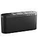 DOSS BoomBox Portable Wireless Bluetooth Speakers with 10W HD Sound and Enhanced Bass,12 hours playtime,Handsfree,Bluilt-in rechargeable battery,for iPhone,iPad,Samsung,Android phones,laptop [Black]