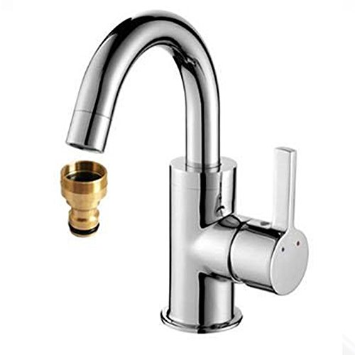 Solid Brass Threaded Hose Water Pipe Connector Tap Faucet Adapter for Garden