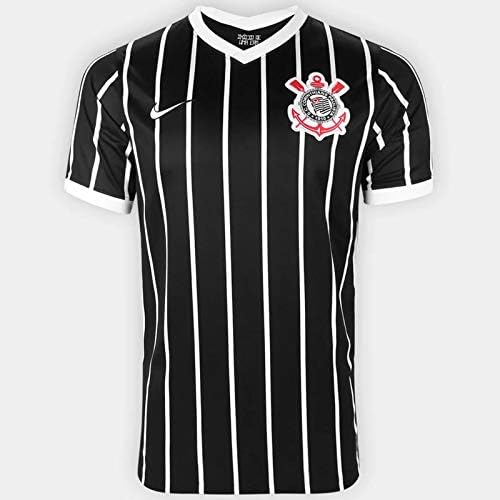 コリンチャンス公式ストライプホームユニフォーム 21ブラック Pswconcept Pl