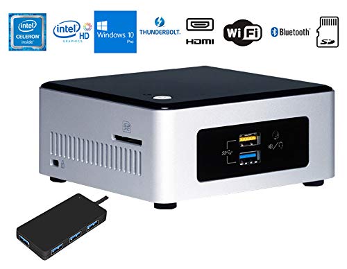 Intel NUC NUC5CPYH Home and Business Desktop White (Intel Celeron N3060 2-Core, 8GB RAM, 2TB SATA SS