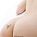 20 x MMF Logo Tattoos in Black - Threesome Sign - Fetish Club Tattoo (20)