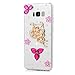 Galaxy S8 Plus Case, YOKIRIN Crystal Clear Transparent Handmade Bling Shiny Crystal Diamond Design PC Hard Shell Full Protective Case Cover for Samsung Galaxy S8 Plus + Crown Dust Plug,Butterfly