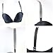 Closecret Women’s 1.5cm Width Bra Shoulder Straps With Rhinestones (One Pair)
