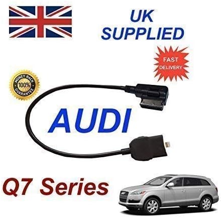 cablesnthings Audi Q7 Series AMI MMI INTEGRATED Audio Cable For Apple iPhone 5 5c 5s 6 6s 6 Plus 6s Plus 7 7 Plus SE (AG)
