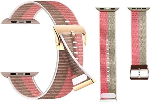 EURCRBU Watch Band 38mm/40mm/41mm, Soft and Breathable Nylon