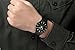 Tonnier Mens Watch Black&Golden Stainless Steel Ultrathin Mesh Strap Watch for Men