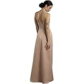 David's Bridal Satin Empire Waist Ball Gown