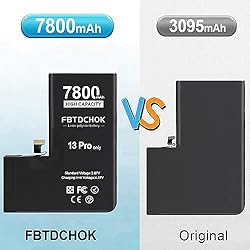 FBTDCHOK 7800mAh Upgraded Replacement Battery