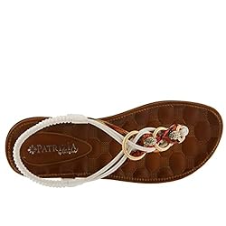 PATRIZIA GADELINA White Multi Shoe US 5.5-6