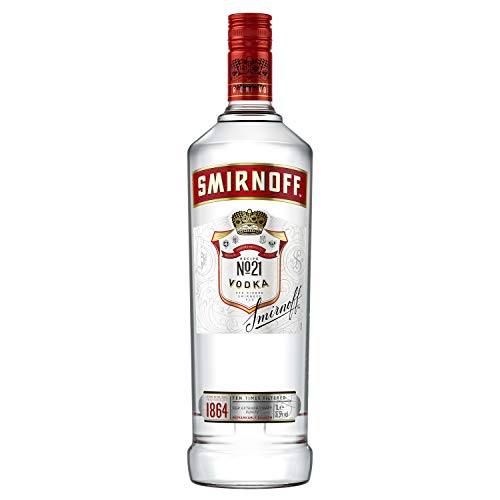 Smirnoff No. 21 Vodka, 37.5% vol 1L