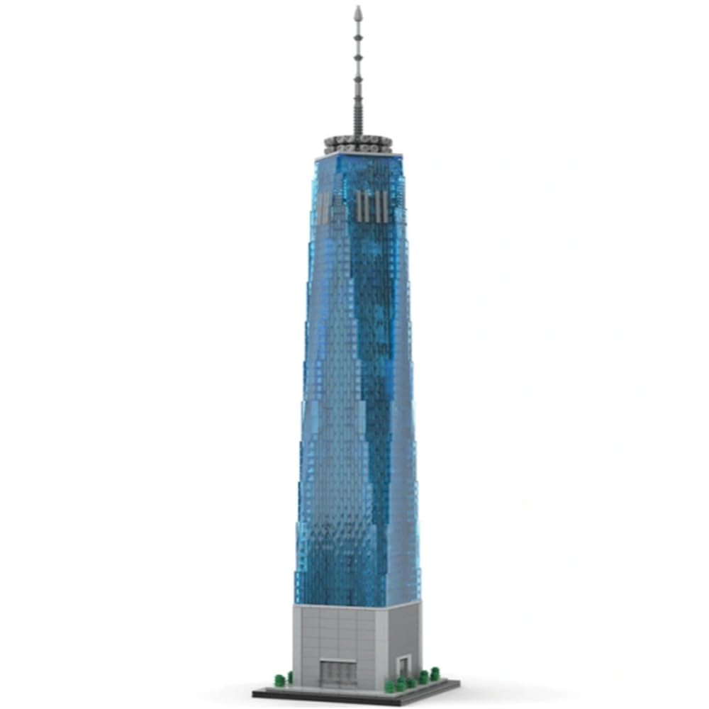 Photo 1 of Falagil World Trade Center 1:800 Architecture Building Set, Landmark Bricks Model, Display Toy and STEM Educational Toy for Adults & Teens,(3153PCS)