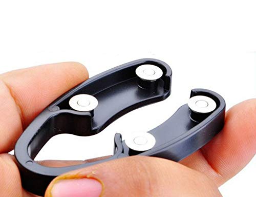 Polymer Creative Black Wine Bottle Paper Foil Cutter Wine Tool Accessories (Black) - Thumbnail 4
