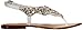 Naughty Monkey Women's Pearl Gem Dress Sandal