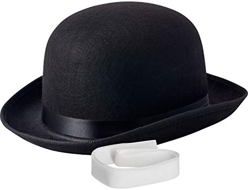 tall bowler hat