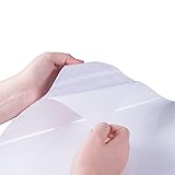 Silicon Valley Startup Supplies A4 Size Peel and Stick Whiteboard Surface, White