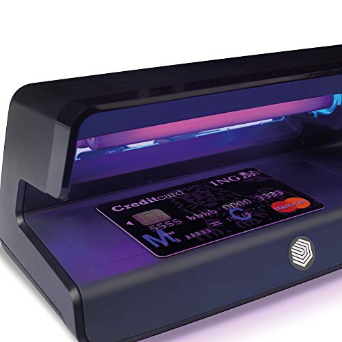 Safescan 50 - UV Counterfeit Bill Detector for Bills, Credit Cards and ID's