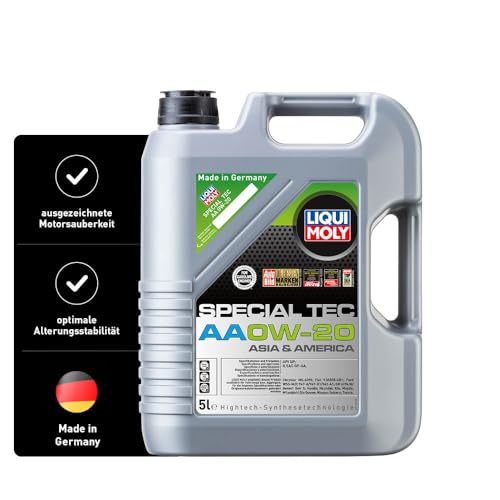 Liqui Moly Special Tec AA 0W-20 | 5 L | Synthesetechnologie Motoröl | Art.-Nr.: 9734