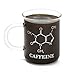 Thumbs Up UK Glass Chemistry Caffeine Mug, One Size (Pack of 1), Clear