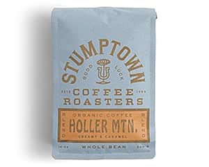 Stumptown Coffee Roasters, Holler Mountain - Organic Whole Bean Coffee - 12 Ounce Bag, Flavor Notes of Citrus Zest, Caramel and Hazelnut