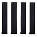 Cable Management Sleeve,[4 Pack],by Ailun,Premium Quality Neoprene,20 Inch Flexible Cable Sleeve Wrap Cover Organizer with Zipper for for PC, TV, Office and Home [Black]