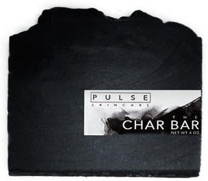 Pulse Skin Care - Char Bar - Ginger and Grapefruit Recovery Bar Soap - Activated Charcoal, Skincare