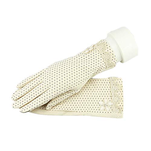 Weiking 3 Pairs Women Sun Protective Gloves UV Protection Sunblock Gloves Touchscreen Gloves for Summer Driving Riding