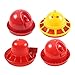 DOITOOL 3Pcs Automatic Poultry Feeder Chicken Food Water Dispenser Small Animal Drinker Farm Animal Feeding Bowl for Geese Duckthumb 3